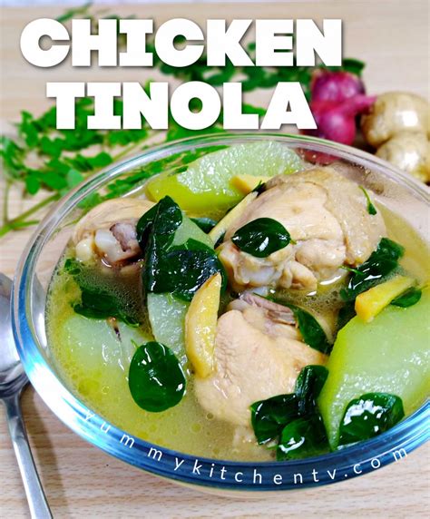 tinola dinosaur|Chicken Tinola Recipe .